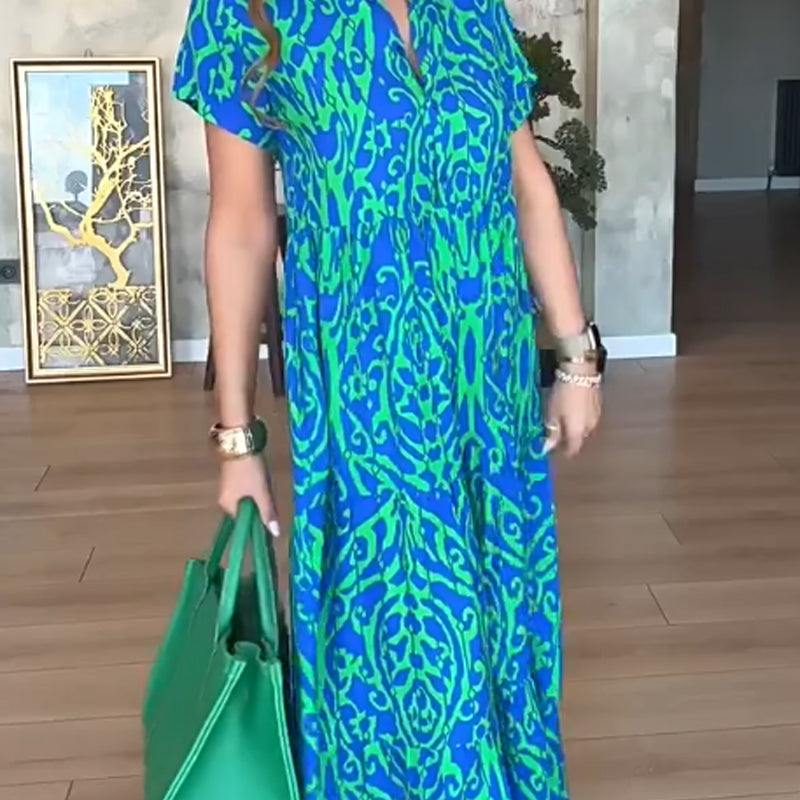 Nordella™ | Blommig sommarklänning med tidlös charm