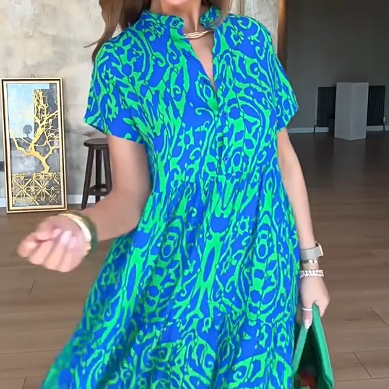 Nordella™ | Blommig sommarklänning med tidlös charm